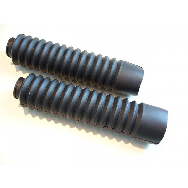 Paire de soufflets de fourche Tubes 28 à 32 mm long 25cm