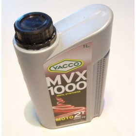 Huile Yacco mélange 2 temps (1 litre) 100% synthèse