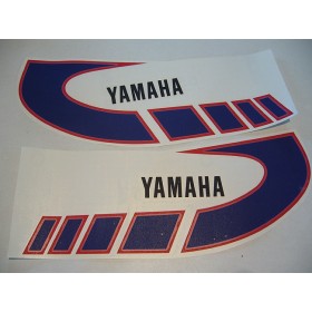 Yamaha Type 1K6 ( 1977 à 1979 ) déco de réservoir bleue