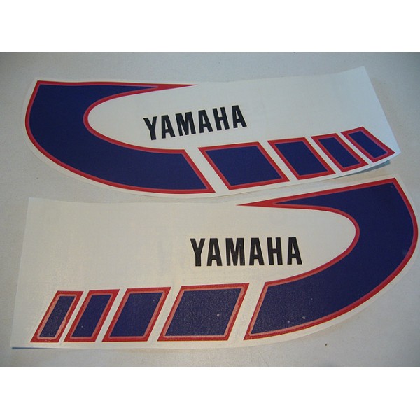 Yamaha Type 1K6 ( 1977 to 1979)  blue tank decals set