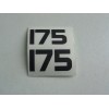 Yamaha Type 175 side stickers right & left