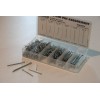 Coffret assortiment de  555 gouplilles fendues  toutes tailles