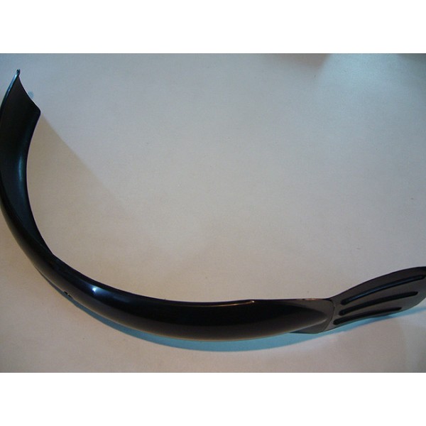 Universal black front mudguard