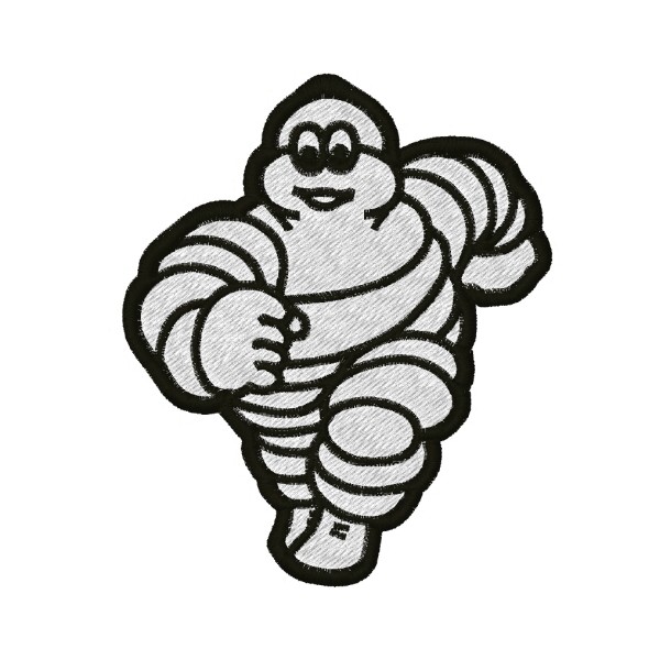 MICHELIN embroidered patch 10X8.5 cm