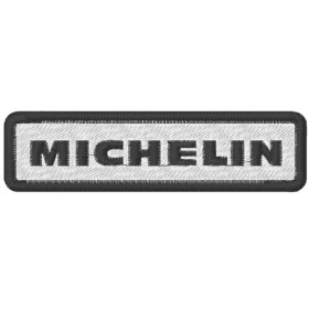 MICHELIN embroidered patch 10X2.6 cm