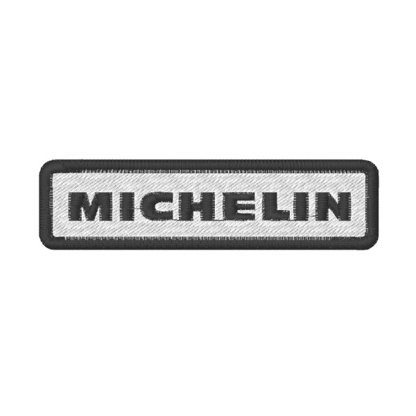 MICHELIN embroidered patch 10X2.6 cm