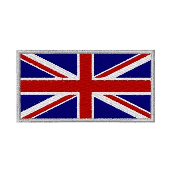 Union Jack flag embroidered patch 8X5.5 cm