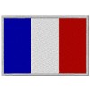 Ecusson brodé drapeau Francais 8X5.5 cm