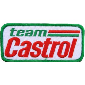 Team CASTROL embroidered patch 11.5X5.5 cm