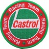 Ecusson brodé Team CASTROL Racing diametre 9 cm