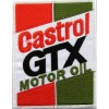 CASTROL GTX embroidered patch 9.5X7.5 cm