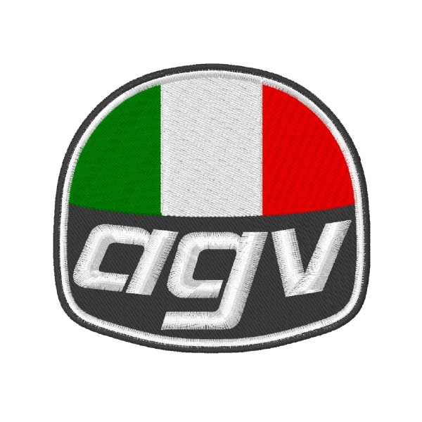 AGV  embroidered patch 9X8 cm