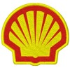 SHELL embroidered patch 8X7 cm