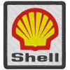 SHELL embroidered patch 11X8 cm