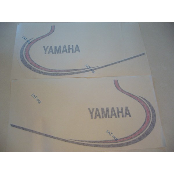 Yamaha Type 1K6 ( 1980 to 1983)  tank decals set