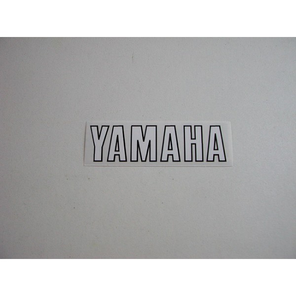 Yamaha TY80 tank sticker (10X2.6 cm)