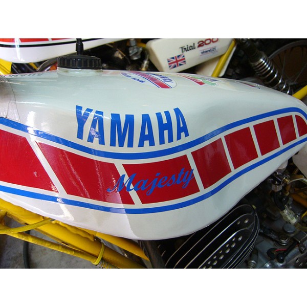 Yamaha Majesty Farbe wahlen Motorrad Aufkleber - Star Sam