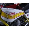 Yamaha Majesty pair of yellow tank stickers