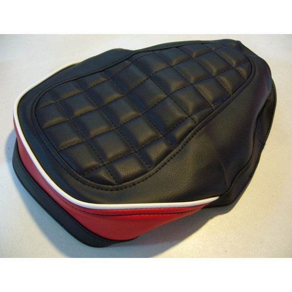 Yamaha TY125 & 175 black & red seat cover