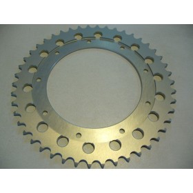 Bultaco Aluminium rear sprocket 46T link size 520, int diameter 140mm