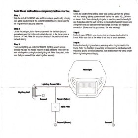 Régulateur d'éclairage 12 volts