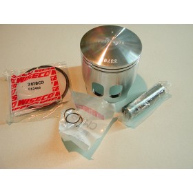 Yamaha 175 piston kit with clips, pin & rings diam 66.5mm