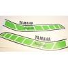 Yamaha Majesty paire de stickers réservoir verts