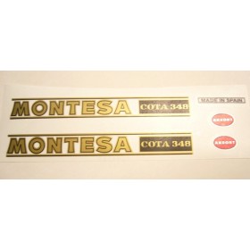 Ensemble Montesa Cota 348 décoration