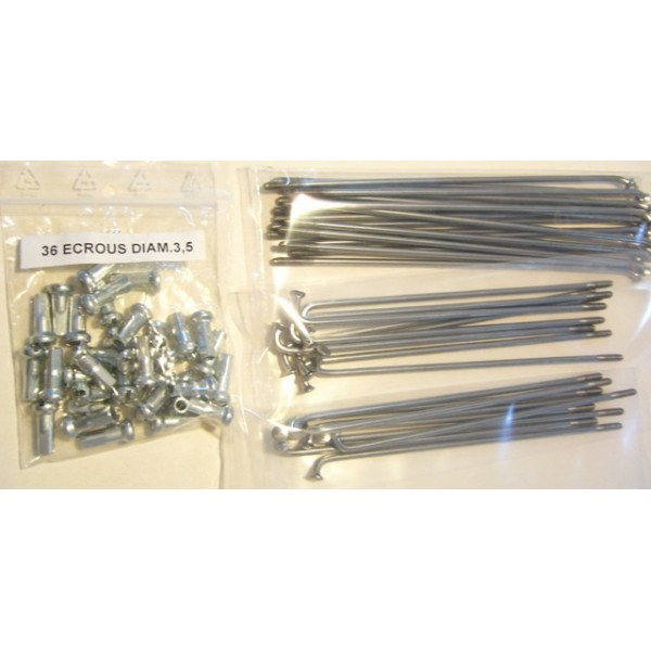 MONTESA Cota 348 & 349 rear spokes set