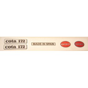 Montesa 172 Tank & seat unit sticker set