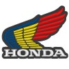 Ecusson brodé HONDA 10.5X8.5cm