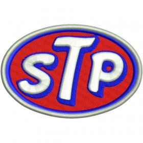 STP embroidered patch 10 x 7 cm