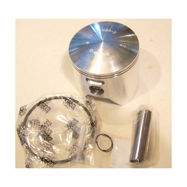 Montesa 247 piston  with , clips and rings diam 72.93 mm