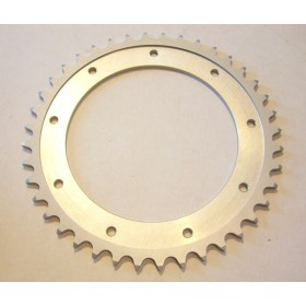 Esjot Pignon 45 dents alu Division Argent 520 Intérieur-ø 100 mm Cercle De Boulon 120 mm