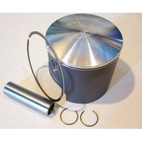 Bultaco 250 piston axe, clips et segments diam 72.5 mm