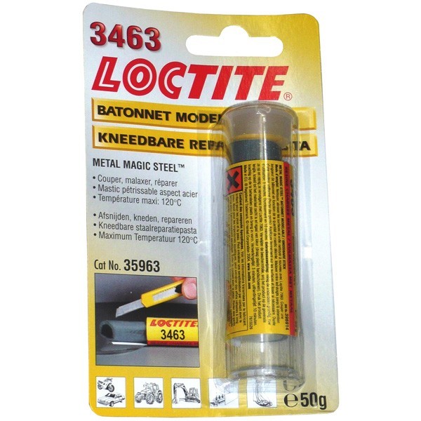 Loctite epoxy putty for metal