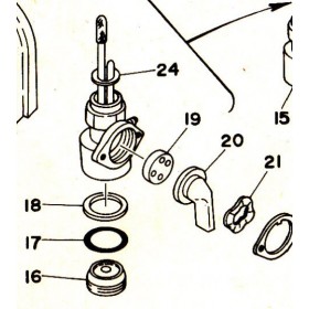 Yamaha TY 125 to 250 Fuel tap washer