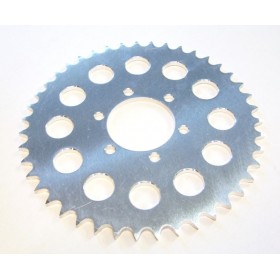 Yamaha TY 125, 175 & 250 bi-amortisseurs, Alu 51 dents en 428