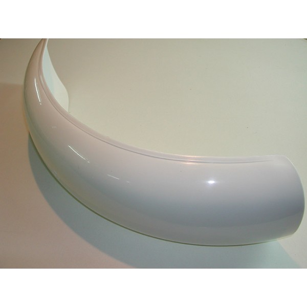 Universal rear white  mudguard