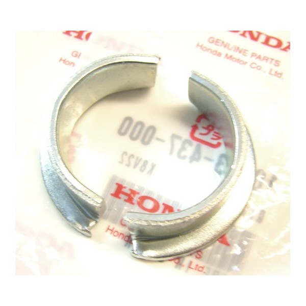 HONDA TLR 250 Front exhaust pipe fixing flange (pair)