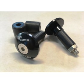 Handle bar pair of Alloy ferrules ( Anodised black )