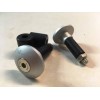 Handle bar pair of Alloy  ferrules ( Anodised black )