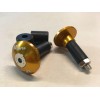 Handle bar pair of Alloy  ferrules ( Anodised black )