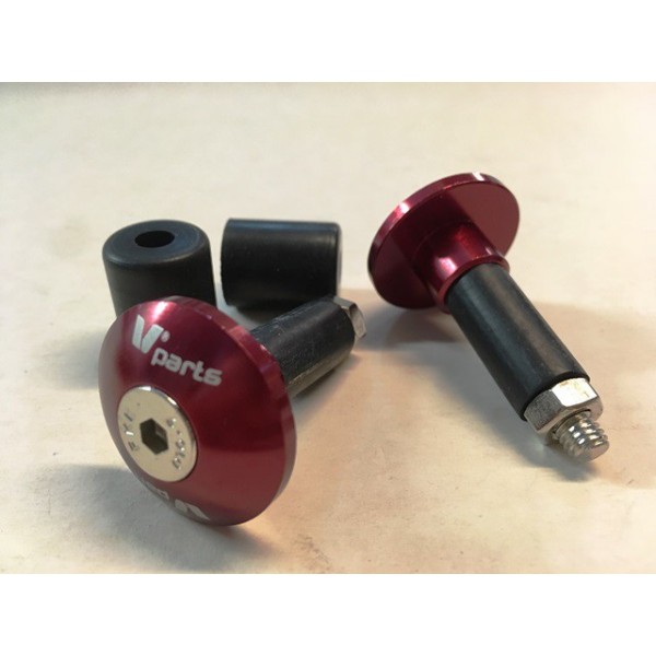 Handle bar pair of Alloy  ferrules ( Anodised black )