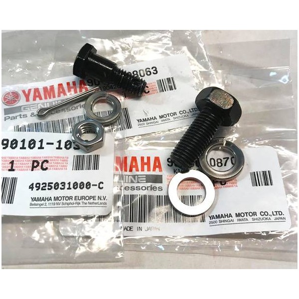 YAMAHA TY 125, 175 & 250 Kit visserie bar de tension