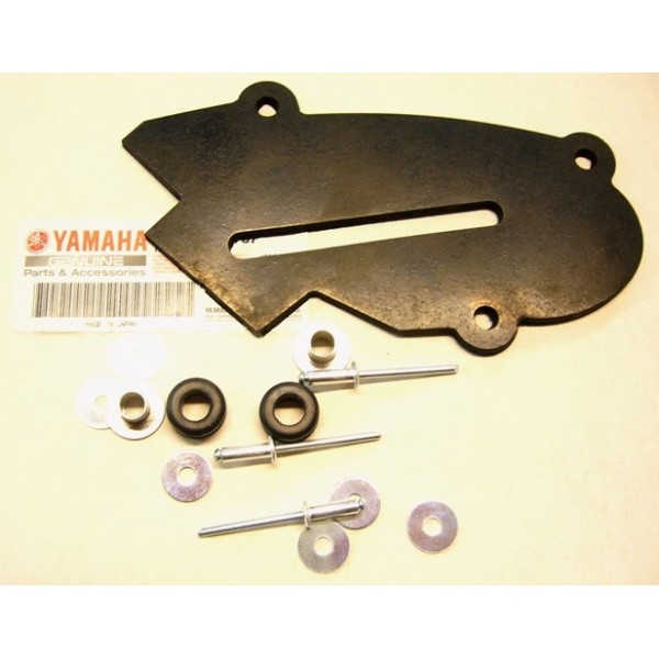 Yamaha TY 125 et 175 kit bavette garde-boue arrière blanc