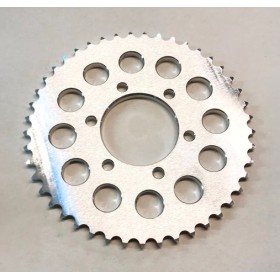 Yamaha TY 125, 175 & 250 bi-amortisseurs, couronne Alu 45 dents en 428