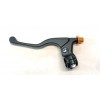 Complete Bihr black clutch holder and lever (Short lever)