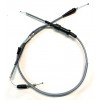 Yamaha TY 125, 175 (with oil pomp) Complet throttle cable grey
