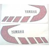 Yamaha TY 50 & 80 Europe déco de réservoir rouge